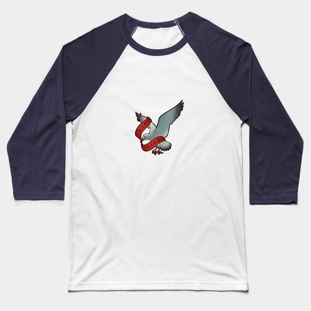 Our Flag Means Death Karl the Bird Baseball T-Shirt by illustore